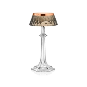 Flos Bon Jour Versailles Small LED Table Lamp Copper Fumeè