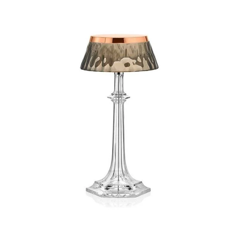 Flos Bon Jour Versailles Small LED Lampada da Tavolo Rame Fumeè
