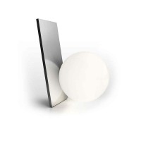 Flos Extra T LED Table Lamp Silver By Michael Anastassiades