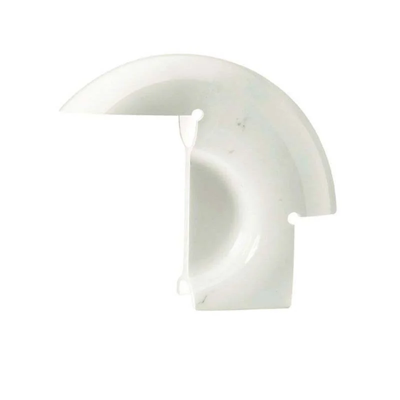 Flos Biagio Lampada da Tavolo E27 70W Marmo Bianco Design Tobia Flos Biagio Lampada da Tavolo E27 70W Marmo Bianco Design Tobia