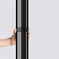 Lodes Croma Floor Lamp LED Dimmable with Wide Optic By Luca