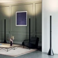Lodes Croma Floor Lamp LED Dimmable with Wide Optic By Luca