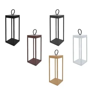 Logica Diogene L Lantern LED Table Battery Lamp With