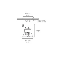 Flos Easy Kap Ø105 Fixed EVO 12V GX5.3 LED Faretto da Incasso a Flos Easy Kap Ø105 Fixed EVO 12V GX5.3 LED Faretto da Incasso a