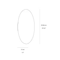 Wever & Ducrè Miles 3.0 Round Lampada Applique a LED