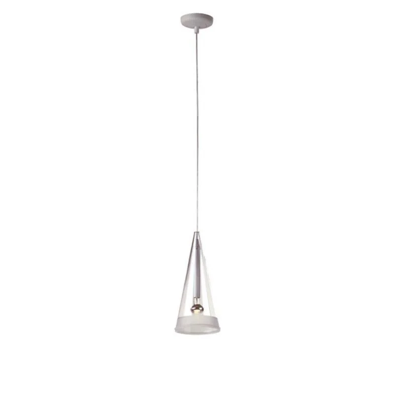 Flos Fucsia 1 Single Pendant Suspension Lamp in Glass