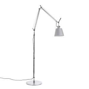 Artemide Tolomeo Basculante Floor LED Lamp with Satin Diffuser