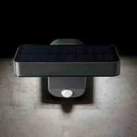 Sovil Solare LED Lampada da Parete Applique con Pannello Solare