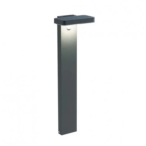 Sovil Solare LED Paletto da Terra con Pannello Solare e Sensore