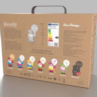 I Viaggi di Elio Nanetto Lampada da Tavolo a LED Dimmerabile in
