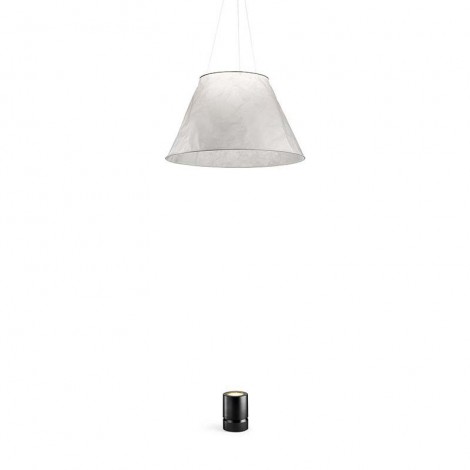Flos Shade Floor and suspension lamp in foldable paper by Paul