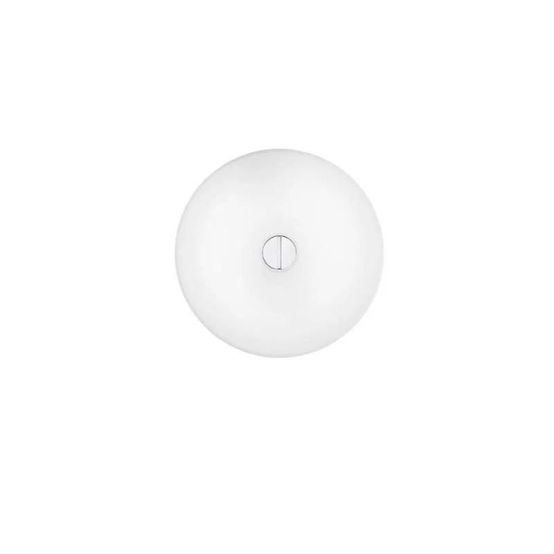 Flos Button Applique Lampada a Parete o Soffitto di Piero Flos Button Applique Lampada a Parete o Soffitto di Piero