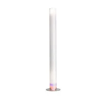 Flos Stylos Lampada da Terra in PMMA e acciaio by Achille