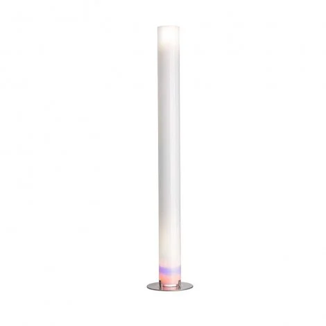 Flos Stylos Lampada da Terra in PMMA e acciaio by Achille