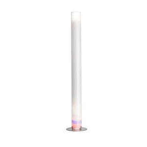 Flos Stylos Lampada da Terra in PMMA e acciaio by Achille