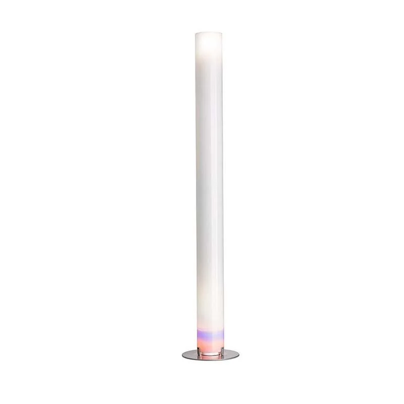 Flos Stylos Lampada da Terra in PMMA e acciaio by Achille Flos Stylos Lampada da Terra in PMMA e acciaio by Achille
