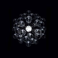 Aldo Bernardi Sauvignon LED Indoor Suspension Glass Holder Lamp