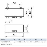 Philips CSLS 100 SDW-T 100W 220-240V 50/60Hz Controller Ballast