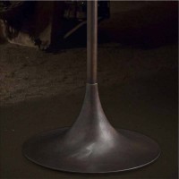 Aldo Bernardi Sauvignon Floor LED Glass Holder Lamp For Indoor