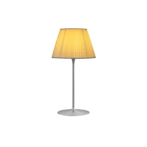 Flos Romeo Soft T1 Table Lamp Fabric Lampshade and Glass