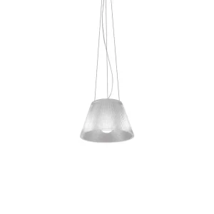 Flos Romeo Moon S1 Lampada a Sospensione In Vetro Borosilicato