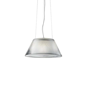 Flos Romeo Moon S2 Chandelier In Borosilicate Acidated Glass By