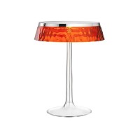 Flos Bon Jour LED Lampada da Tavolo Dimmerabile Top Cromo e