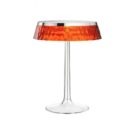Flos Bon Jour LED Lampada da Tavolo Dimmerabile Top Cromo e
