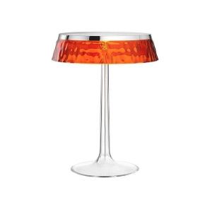 Flos Bon Jour LED Lampada da Tavolo Dimmerabile Top Cromo e