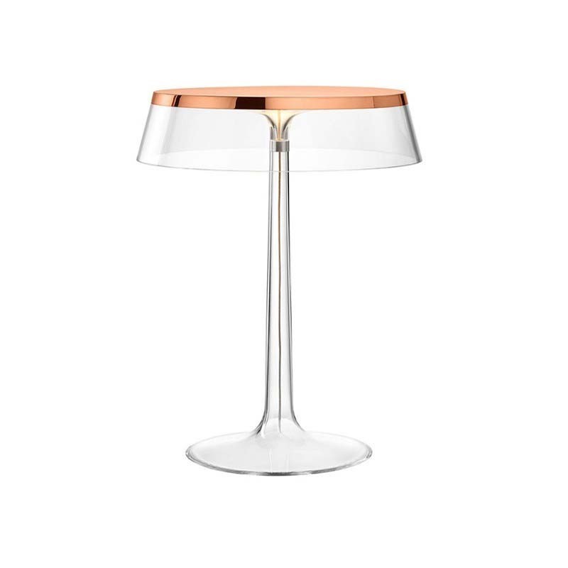 Flos Bon Jour LED Table Lamp Dimmable Top Copper And Flos Bon Jour LED Table Lamp Dimmable Top Copper And