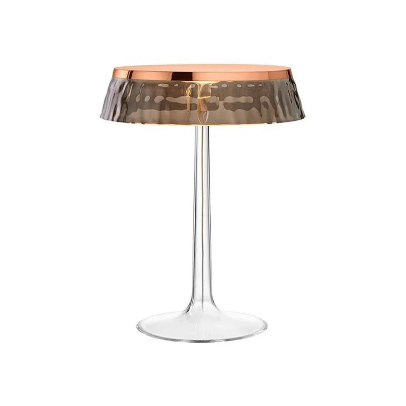 Flos Bon Jour LED Table Lamp Dimmable Top Copper And Fumée Crown Flos Bon Jour LED Table Lamp Dimmable Top Copper And Fumée Crown