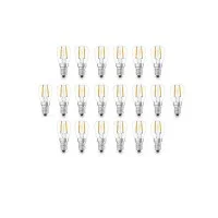 Flos Kit N. 20 Lampadine LED Trasparenti 2,0W E14 100lm