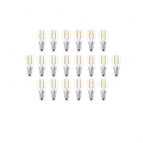 Flos Kit N. 20 Lampadine LED Trasparenti 2,0W E14 100lm