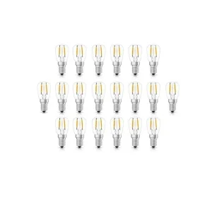 Flos Kit N. 20 Lampadine LED Trasparenti 2,0W E14 100lm
