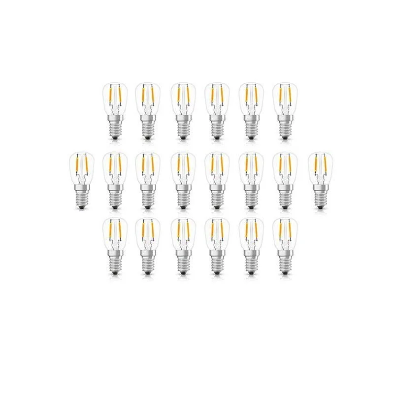Flos Kit N. 20 Lampadine LED Trasparenti 2,0W E14 100lm Flos Kit N. 20 Lampadine LED Trasparenti 2,0W E14 100lm