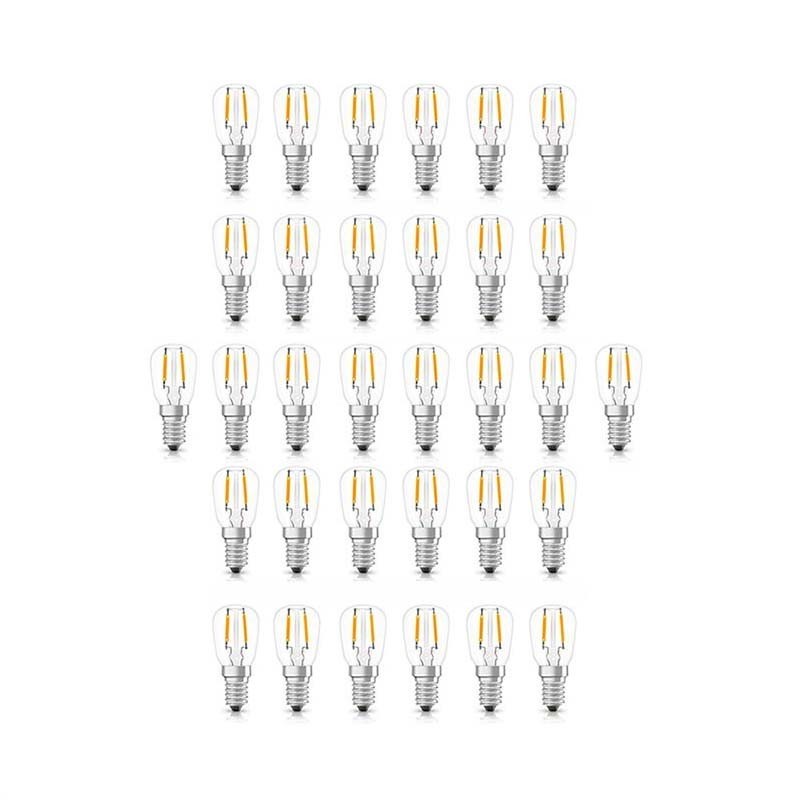 Flos Kit N. 32 Lampadine LED Trasparenti 2,0W E14 100lm