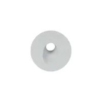 Lampo Segnapasso TRICOLOR a LED 3W con Flangia Bianca Tonda a