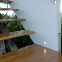 Lampo Segnapasso TRICOLOR a LED 3W con Flangia Nera Tonda a