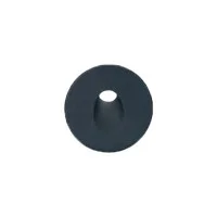 Lampo Segnapasso TRICOLOR a LED 3W con Flangia Nera Tonda a