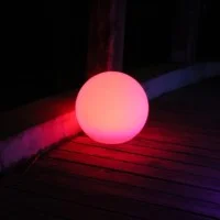 PAN Sphere Sfera D.45 cm Palla Lampada da Terra Giardino