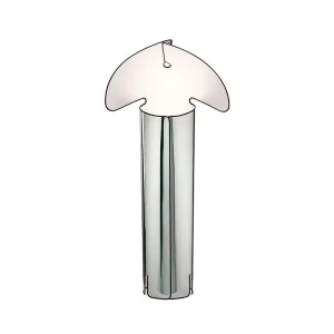 Flos Chiara Floor LED Lamp Body In Stainless Steel By Mario
