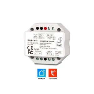 Lampo Dimmer da pulsante WiFi Mono canale APP TuyaSmart