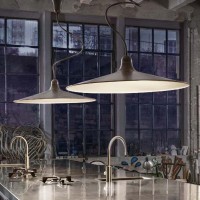Aldo Bernardi Sassmaòr Lampada a LED Dimmerabile da Sospensione