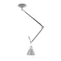 Artemide Tolomeo Off Center Suspension Lamp with Aluminum