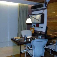 Artemide Tolomeo Off Center Suspension Lamp with Parchment