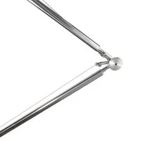 Artemide Tolomeo Off Center Suspension Lamp with Black Diffuser