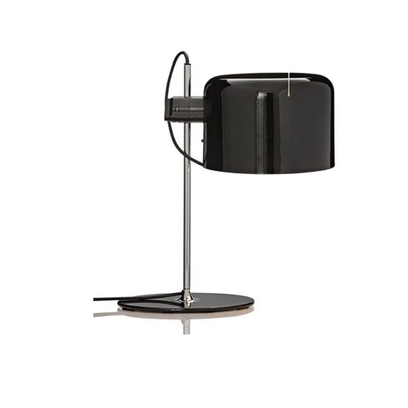 Oluce Coupe Lampada da Tavolo Nero Design Joe Colombo 1967 Oluce Coupe Lampada da Tavolo Nero Design Joe Colombo 1967