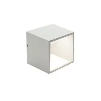 Sovil Niko Lampada Bianca LED Cubetto da Parete Luce Neutra In