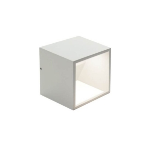 Sovil Niko Lampada Bianca LED Cubetto da Parete Luce Neutra In