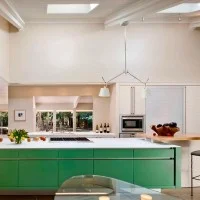 Artemide Tolomeo Basculante Suspension Two Arms Satin Diffusers